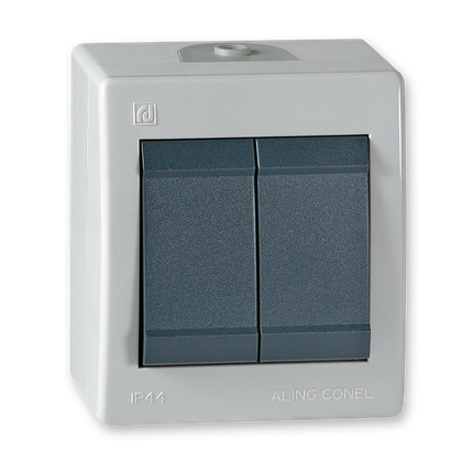 POWER OG PREKIDAČ, SERIJSKI, SIVI