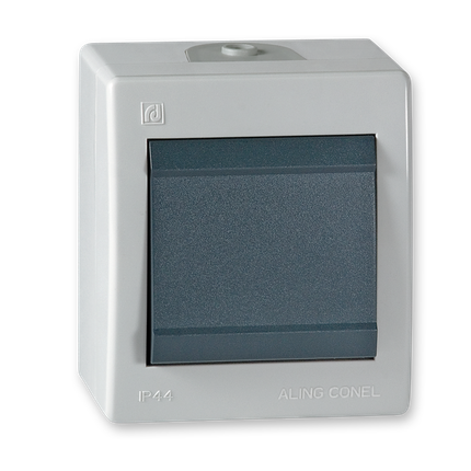  Sklopka naizmenična, 10A, sivi