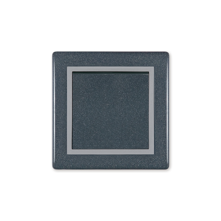 POWER OG PREKIDAČ, JEDNOPOLNI, polikarbonat, siva-grafit