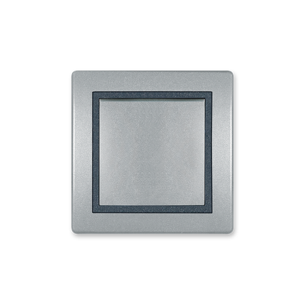 PRESTIGE PREKIDAČ JEDNOPOLNI 10A, sivo-crni međuram