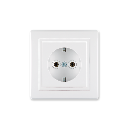 PRESTIGE PRIKLJUČNICA POLIKARBONAT, bijela